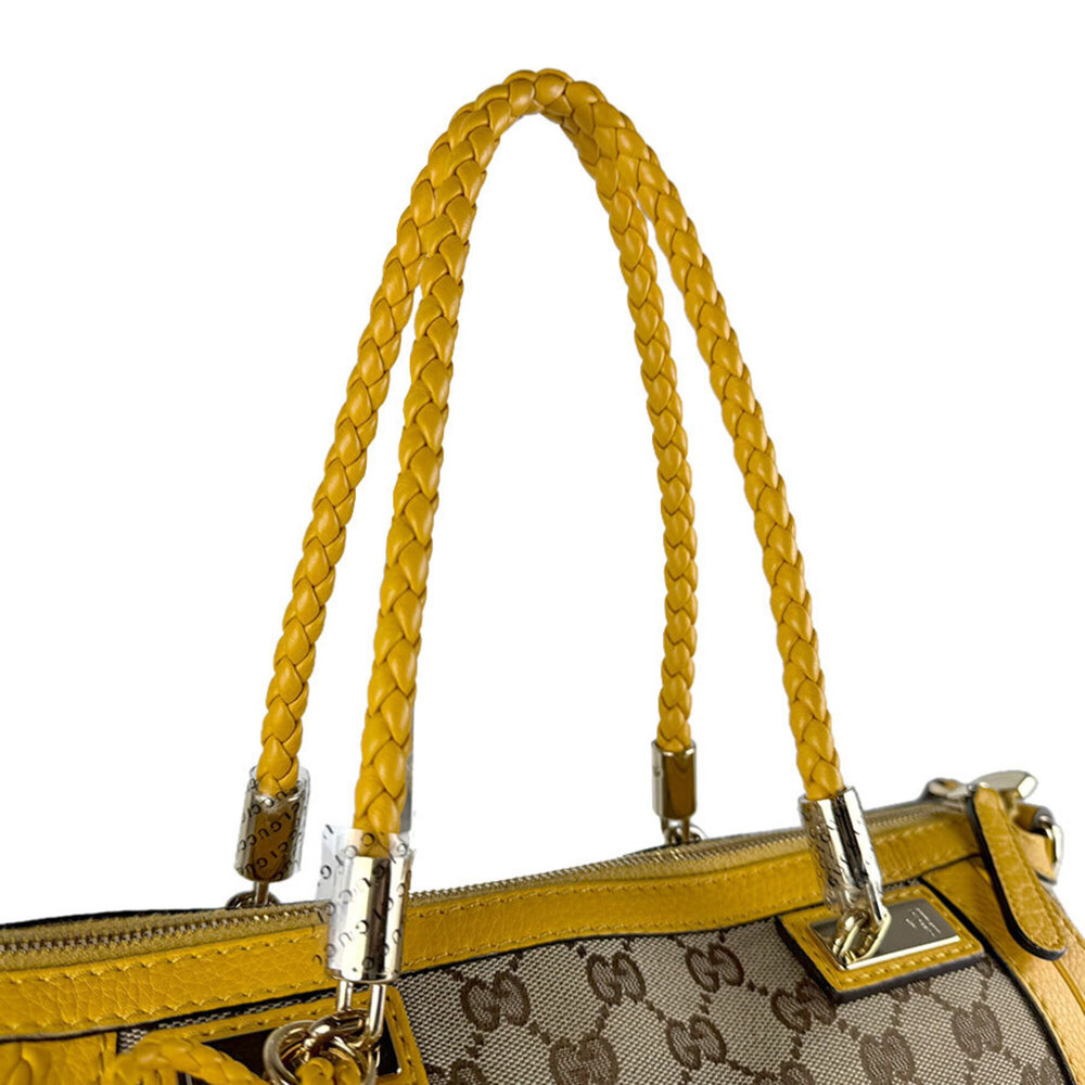 GUCCI Brown Leather Shoulder Bag - Picture 10 of 14